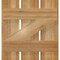 Ekena Millwork Spaced Board-n-Batten Shutters w/Z-Bar, Rough Sawn Western Red Cedar, 17 1/8W x 18H, PR RBS06Z17X018RWR - alternate 5